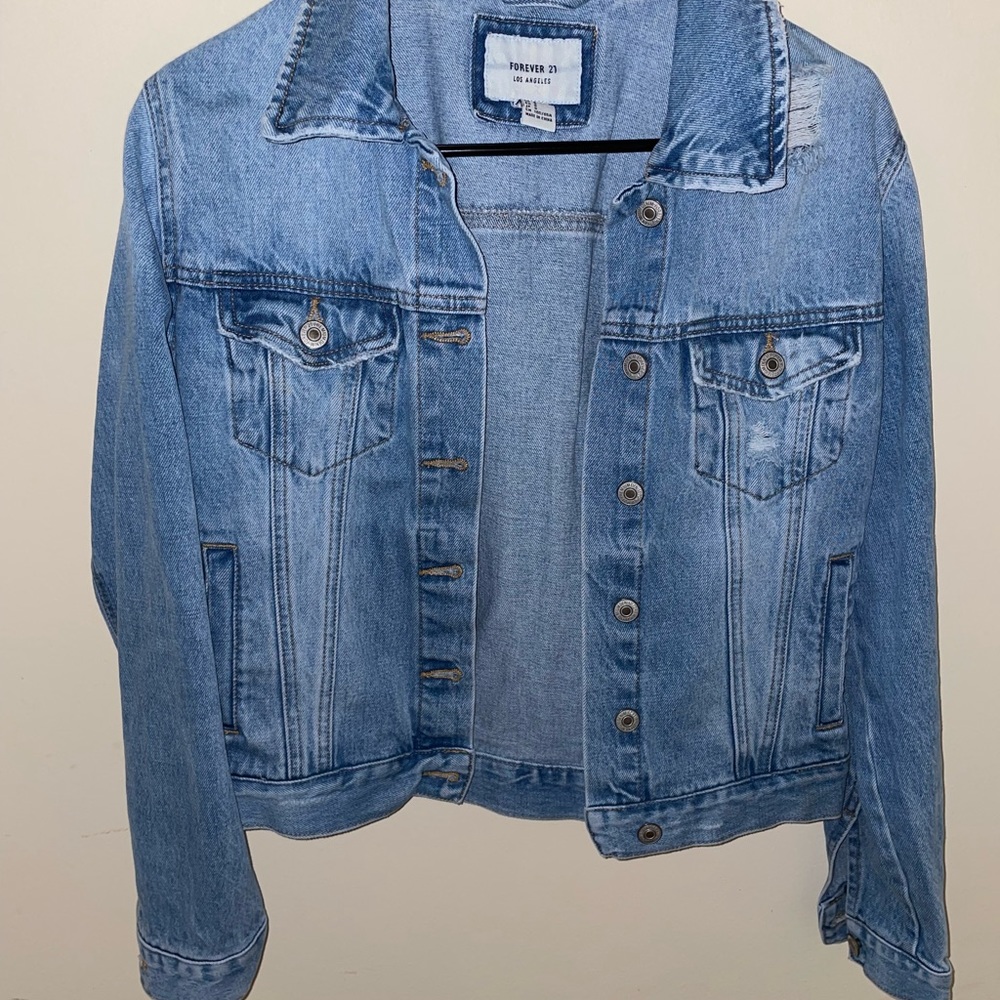 Forever 21, Jean jacket, size small